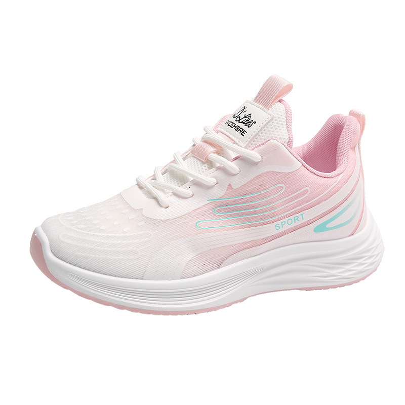Ddmysports Instagram Korean New Flying Weaving Women S Summer Student Sports Running Casual Thick Sole Elevated Shoes W OUTDOOR