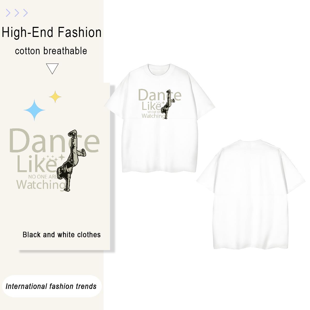 High Quality human 230g Pure Cotton Mens Tshirts Street Casual O-Neck Short Sleeve Mens T Shirts Wholesale White Plus Size Polos