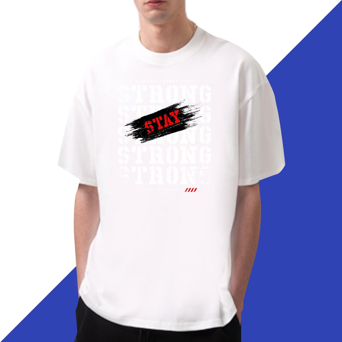 Cool Design stay 230g Pure Cotton Men Tshirts Casual Breathable Soft Mens T Shirts Brand Custom Anime Tee Shirt