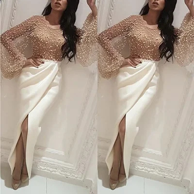 Autumn Women Mesh See-through Batwing Sleeve Spliced One-step Dress 240819