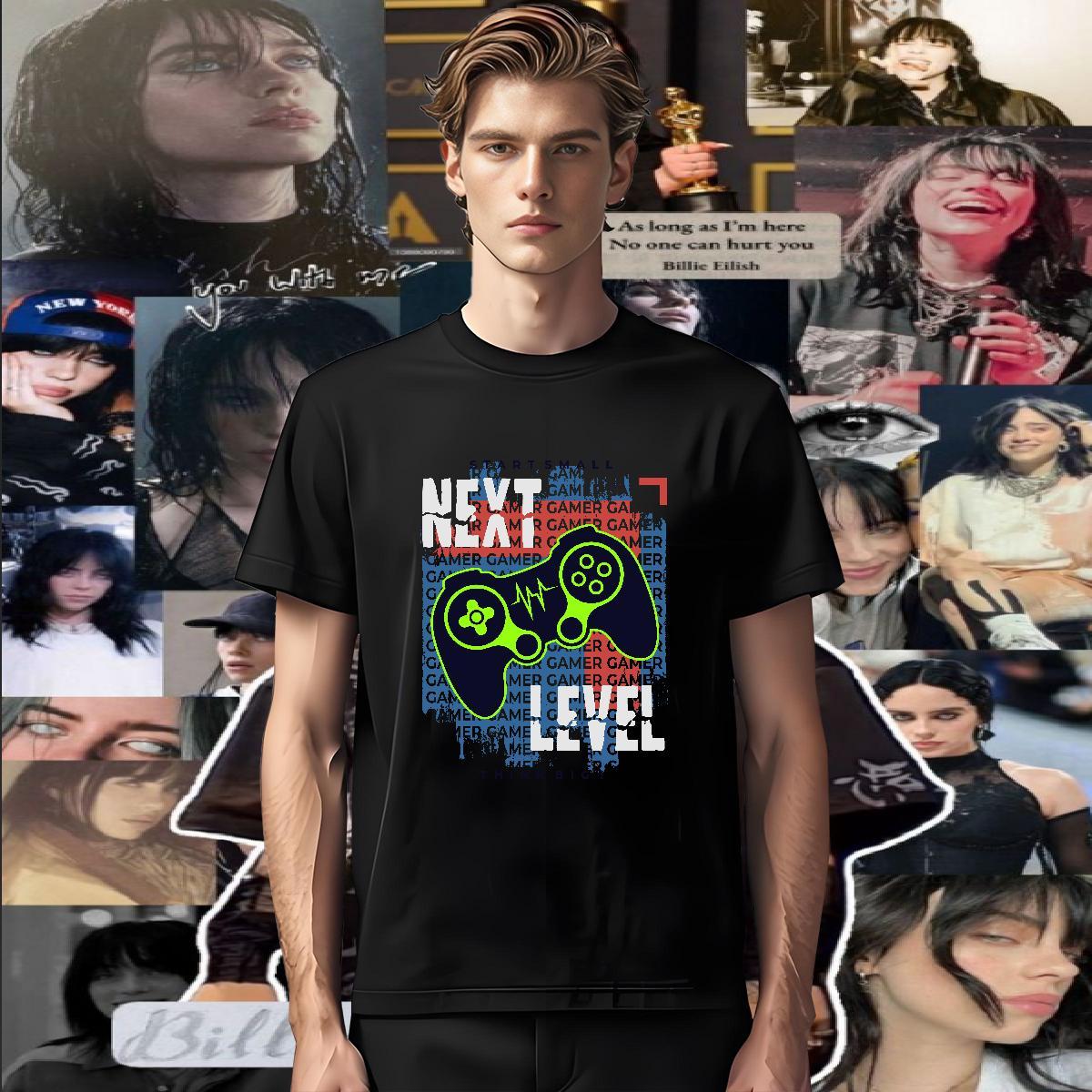 Designer game Tshirt for Man Woman 230g Pure Cotton T Shirt For Man Customized Spring Summer Breathable Short Sleeve Free Shipping Top Tees