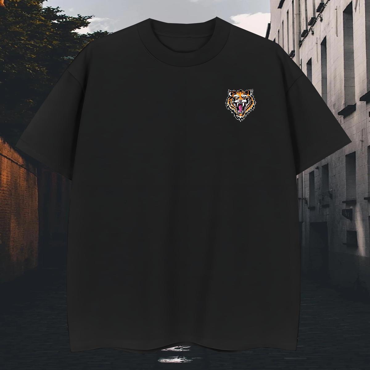 Classic Tshirt for Man Woman Beach 230g Cotton Plus Size Custom Breathable Short Sleeve ferocity T Shirts Men Customized Tee Shirt