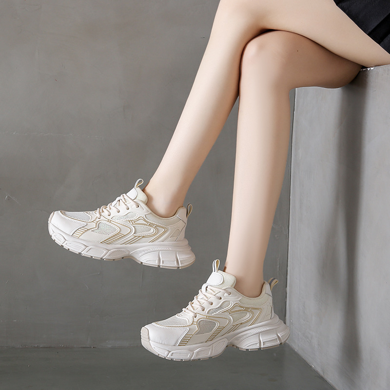 Ddmysports Instagram Korean New Dad Summer Sports Running Casual Thick Sole Eightening Women S Shoes DS OUTDOOR