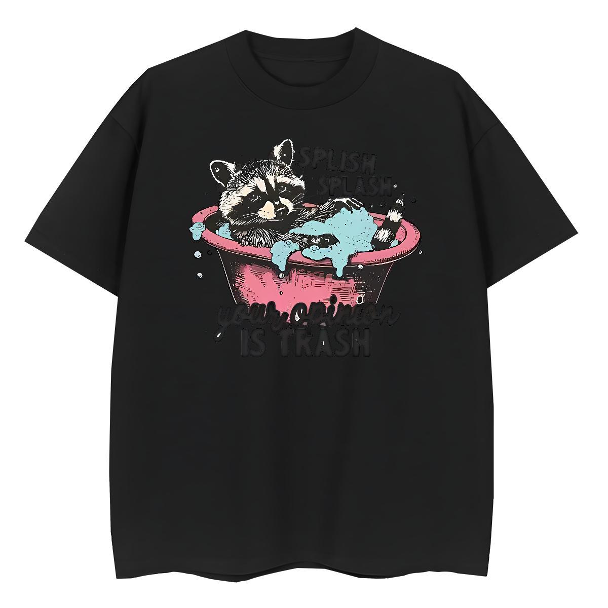 Designer Couples T Shirts Casual Sport O-Neck Short Sleeve Top Shirts Brand 230g 100% Cotton animals Custom Cartoon T-Shirts