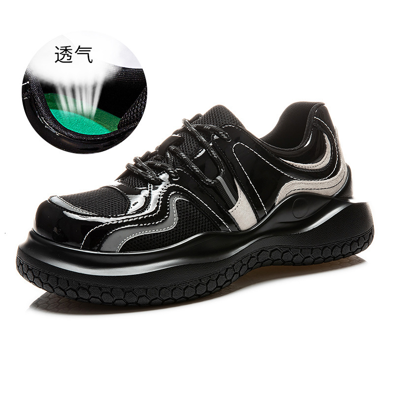 Ddmysports Absorbing Film Genuine Single Shoes For Women In The Autumn Of New Thick Sole Breathable Small Leather Casual And Fashionable S Shoe Trend 