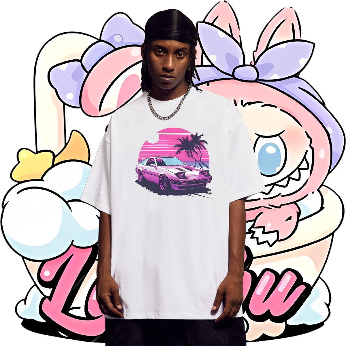 Free Shipping Men Tops Tees Street Wear 230g 100% Cotton Custom Print Oversized Breathable beach T-Shirts for Men Customized Tees Shirts