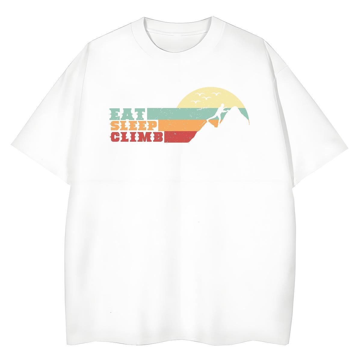 Classic Women Tshirts Street Casual O-Neck Short Sleeve Top Shirts Wholesale 230g Cotton mountains DIY Anime Womens T Shirts