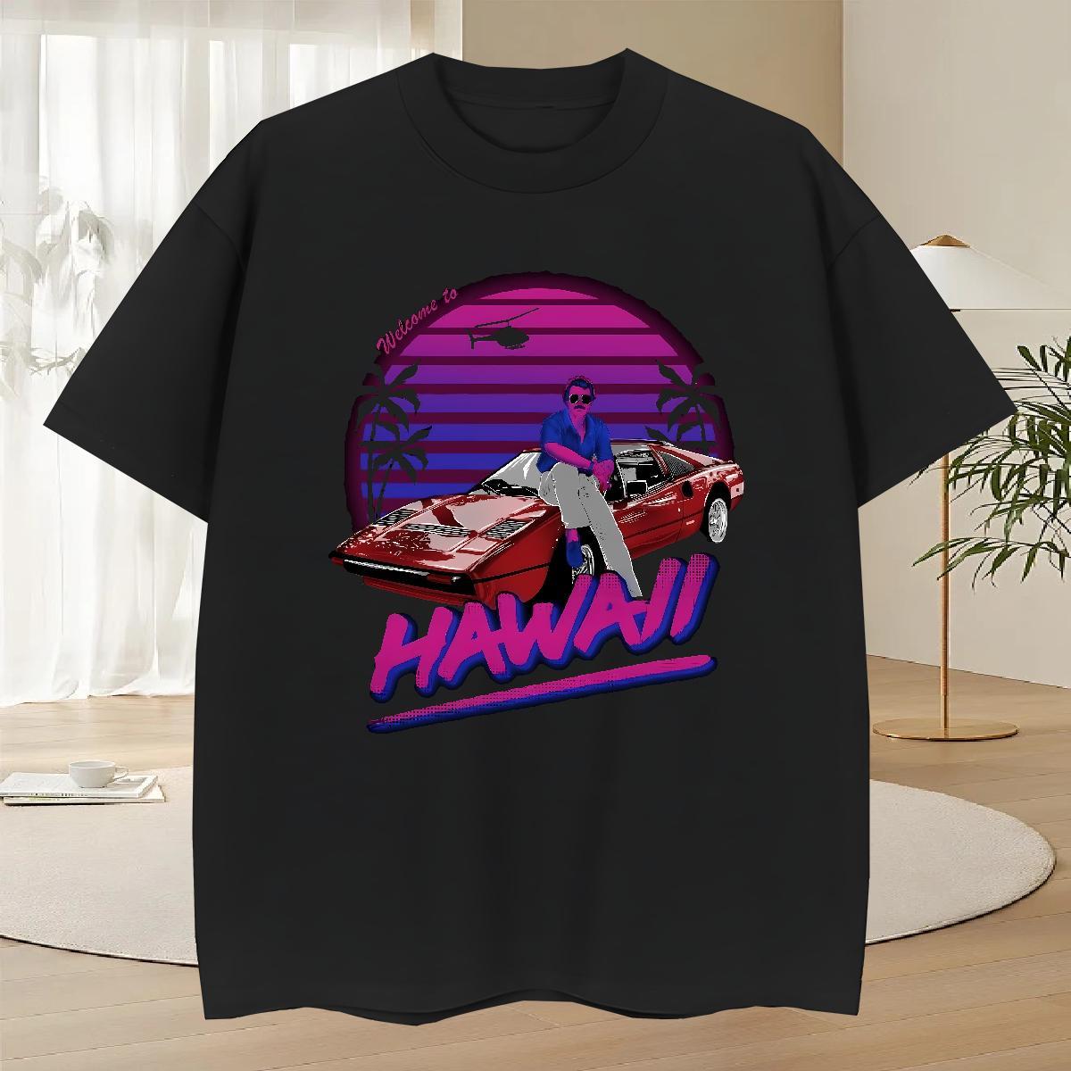 Free Shipping Men Tops Tees Daily Outfit 230g Pure Cotton Custom Print Oversized Breathable car Man T Shirts Classic Top Tees