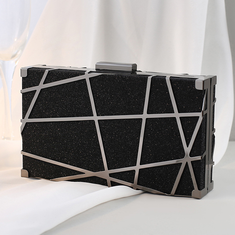 2025 New Fashion Designer Women s Mini Handbag Square Multi Functional Metal Banquet Bag High Quality Diagonal Cross Bag Party Wallet Lipstick Storage