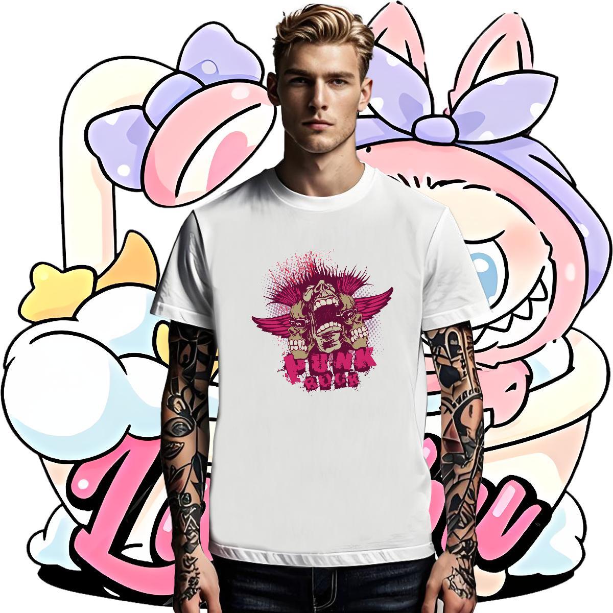 2024 Designer scary Men Tees 230g Cotton T-Shirts for Men Custom Cartoon Summer Casual Breathable Short Sleeve TOP Quality Clothings