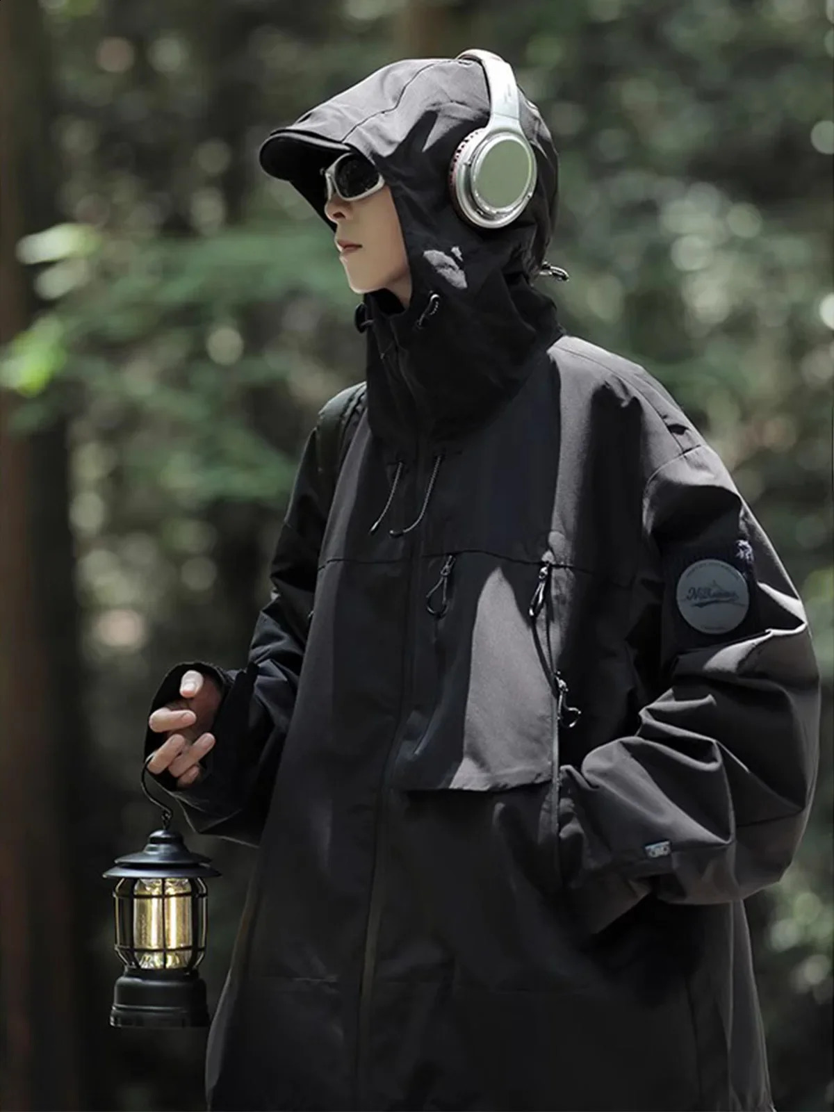 American style outdoor three function soft shell mens springsummer windproof sports top 240819