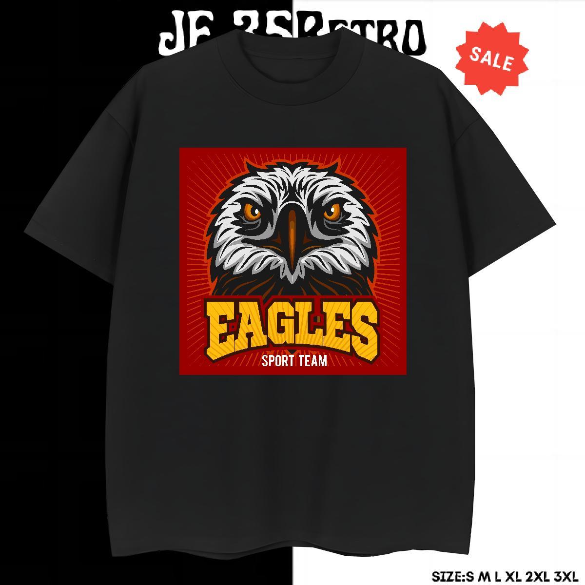 TOP Quality T Shirts Men eagle Crew Neck Hip Hop Street Anime 230g 100% Cotton Men Tshirts Fashion Casual Tee Shirt
