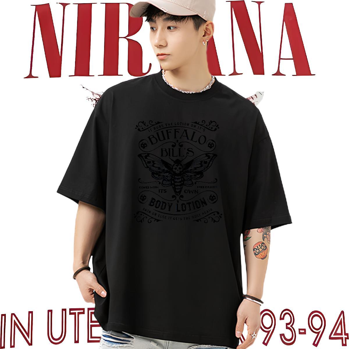 Classic Men Tees Butterfly Beach 230g Pure Cotton Tops Shirt Short Sleeve Soft High Quality T Shirts Men Customized Print