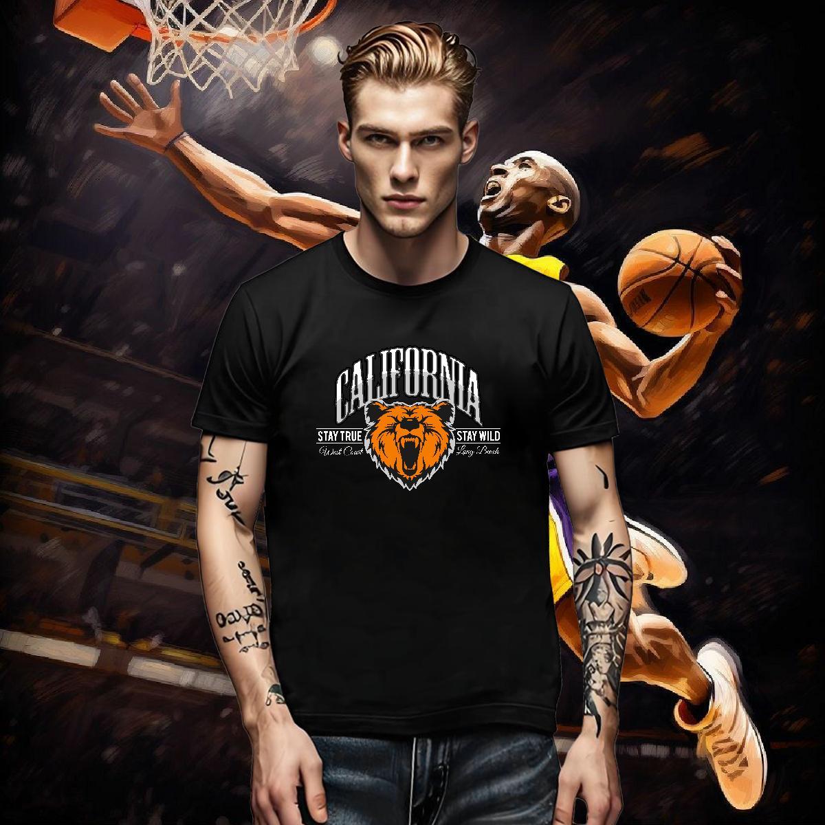 Designer Fashion Couples T Shirts animal Beach 230g Pure Cotton Tees Shirts O Neck Short Sleeves Brand T-Shirts for Men DIY