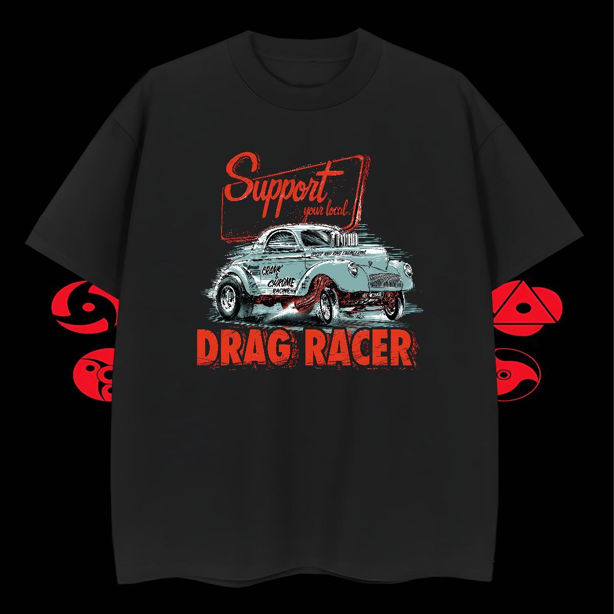 Soft Tshirt for Man Woman Anime Printing Street 100% Cotton 230g DIY Printed Crew Neck Breathable car Mens T Shirts 2024 Summer Tops Tees