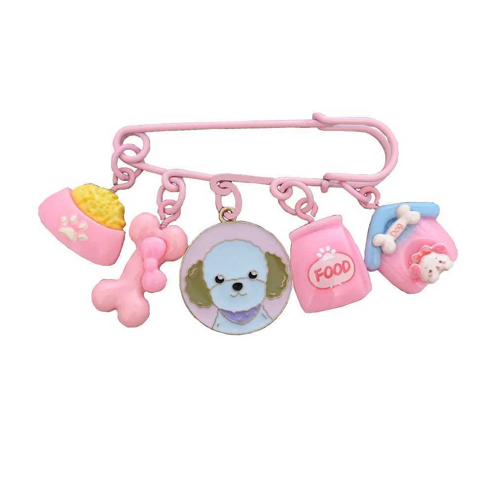 Hot selling Teddy Dog Animal Brooch Original Accessories Small Border Collie Brooch W240815