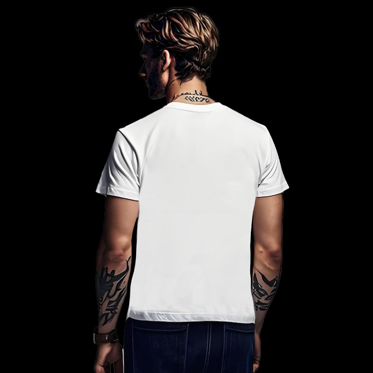 2024 Summer T Shirts Men Summer Casual Soft Men Clothes T-Shirt Polos DIY Logo Oversized Breathable Short Sleeve 100% Cotton 230g money