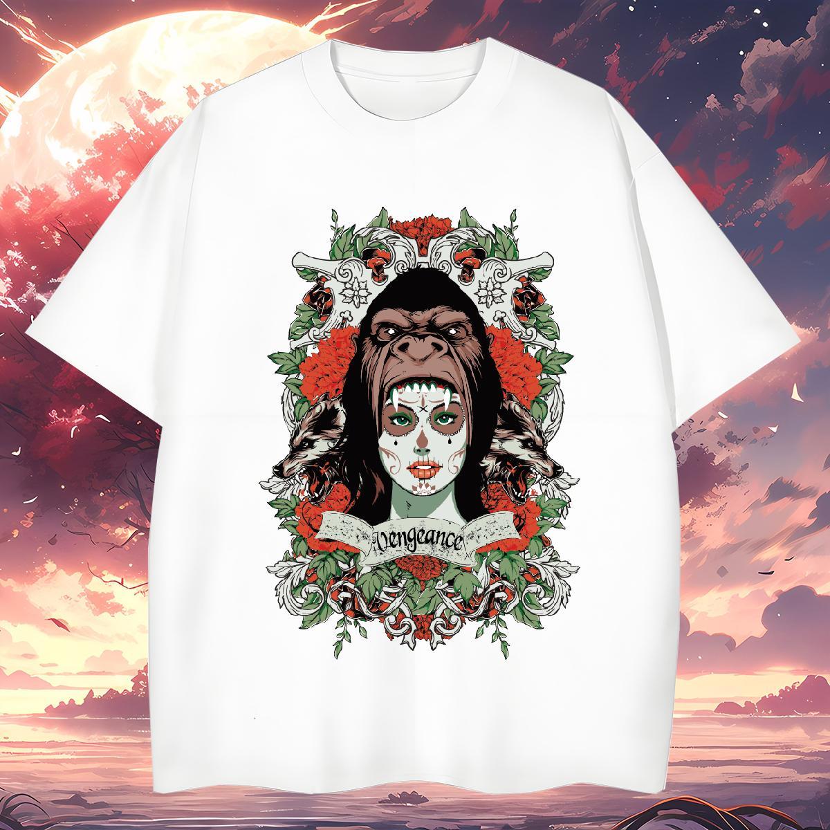 Man T Shirts 230g Cotton women Sports Casual Short Sleeve Soft Graphic Men Tshirts Brand Loose Top Tees