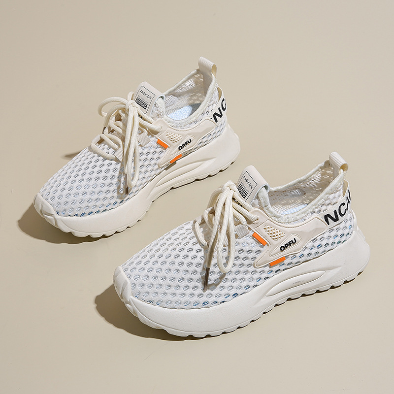 Ddmysports Instagram Korean New Flying Weaving Summer Student Sports Running Casual Thick Sole Women S Shoes XFG OUTDOOR
