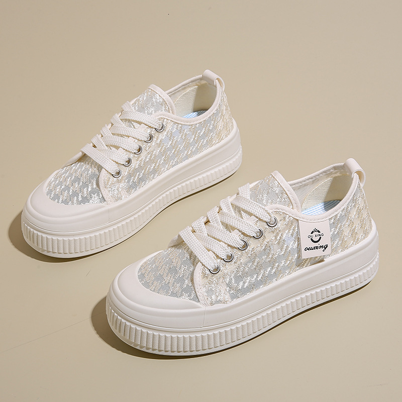 Ddmysports Little White Shoes Women S Summer New Korean Edition Instagram Female Student Leisure Breathable Versatile Sandals Street Shoot Q OUTDOOR