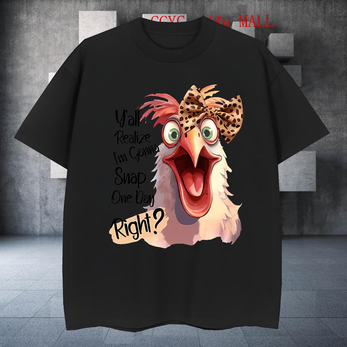TOP Quality T Shirts Men cock Pure Cotton Summer Casual Custom Cartoon 230g Pure Cotton Men Tees Fashion Design Tops Shirt