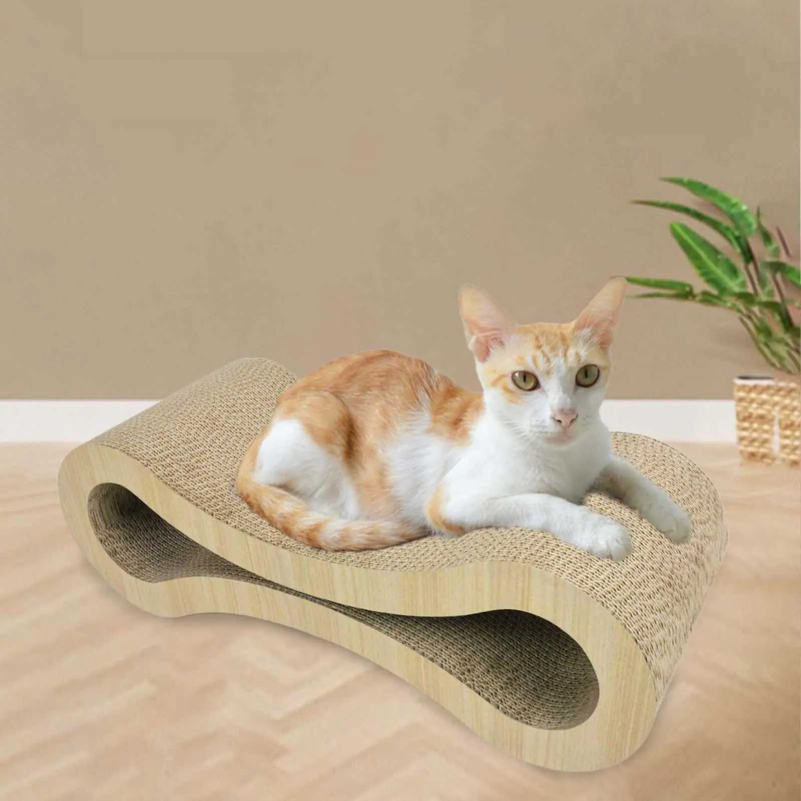 Cat Scratcher Board Cat Scratching Board Toy Grind Claws Cat Scratcher PadXJ240817