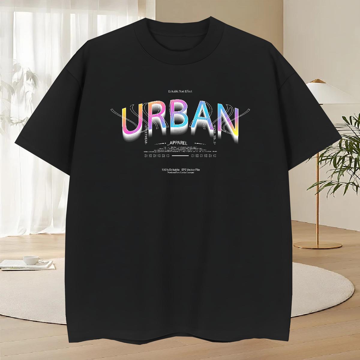 Designer Tshirt for Man Woman Casual Daily Wear 230g 100% Cotton Custom Print Oversized Crew Neck URBAN T-Shirts Fashion New Tees Shirts