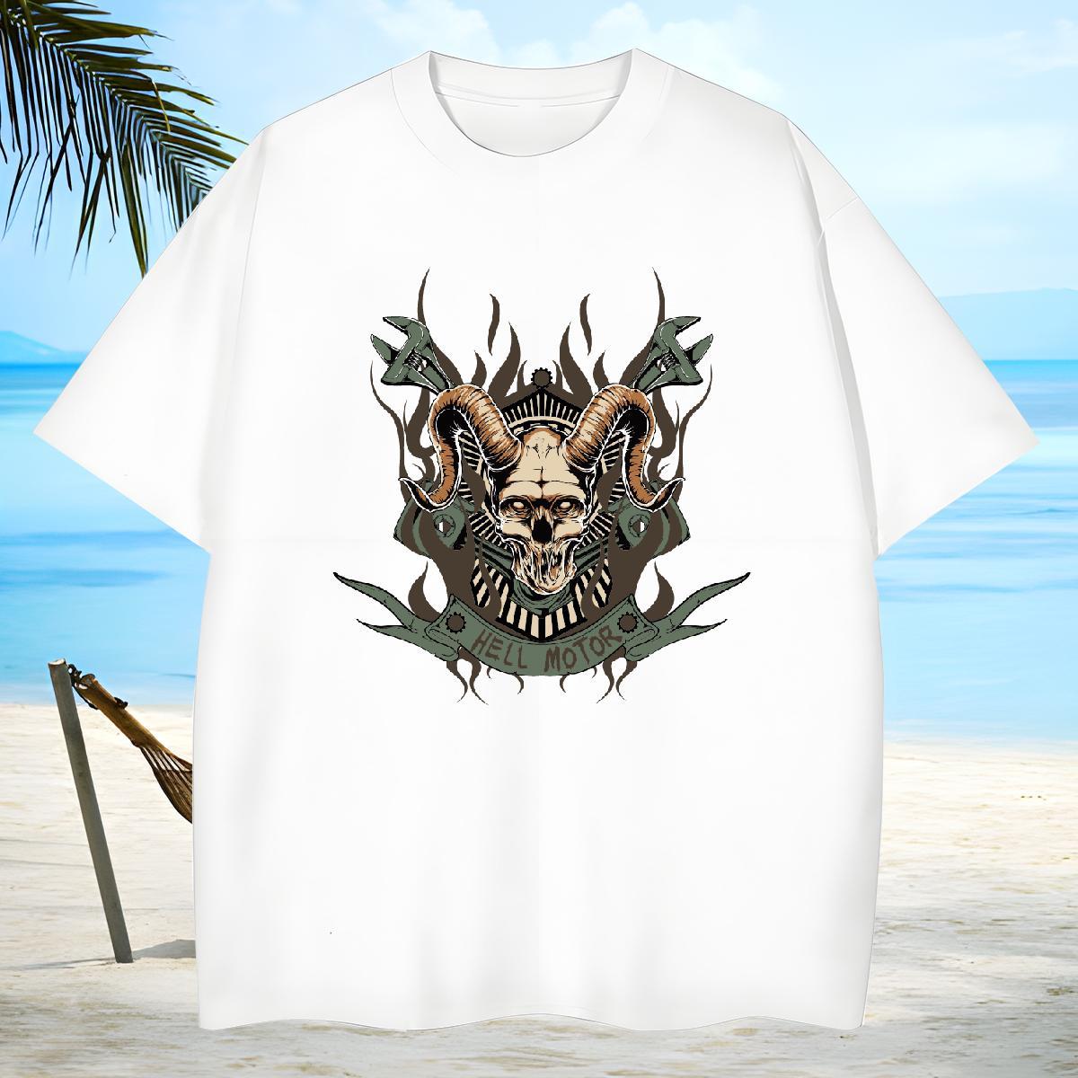 Popular Men T Shirts shape Breathable Sport Graphic 230g Pure Cotton Men Clothes T-Shirt New Arrival Polos
