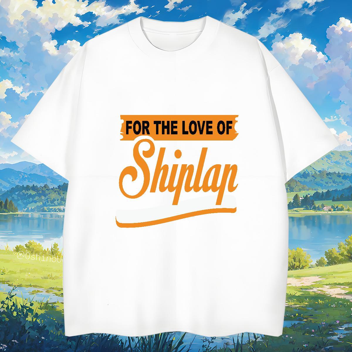 Classic For The Love 230g Pure Cotton Men Tees Casual Daily Wear Short Sleeve Soft T-Shirts Customized Graphic Tops