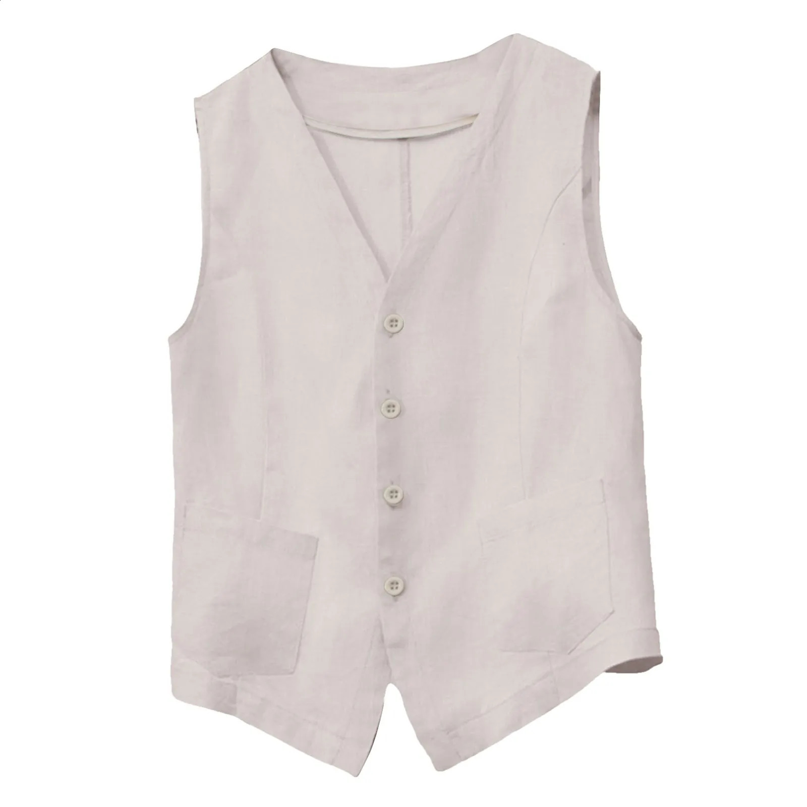 Womens lightweight solid color button down cardigan womens front hook sleeveless waist belt coat with pockets 240819