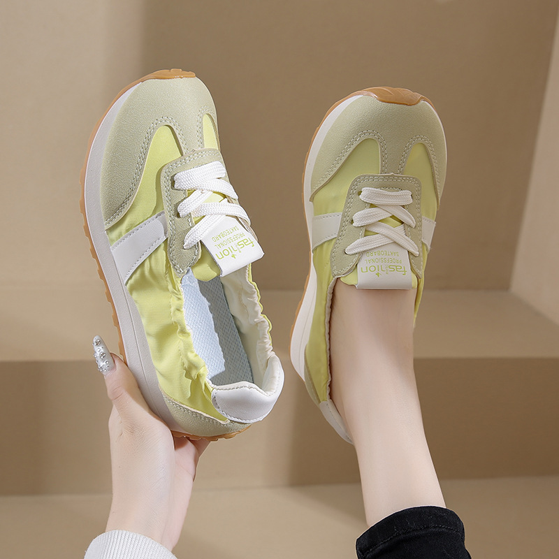 Ddmysports Ins Korean Version New Forrest Gump Spring Student Sports Running Casual Thick Soled Women S Shoes JCF OUTDOOR