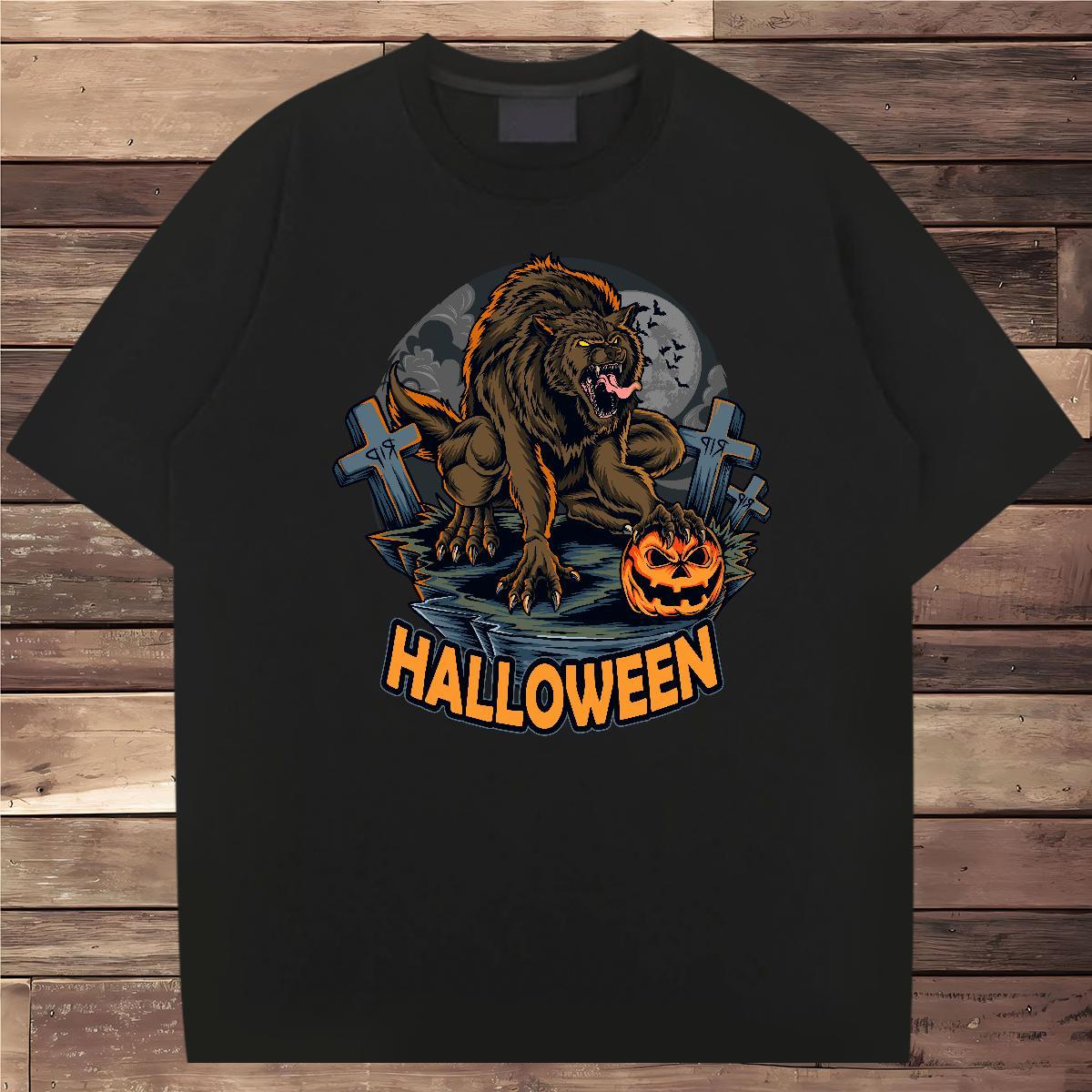 Soft Mens T Shirts lion Round Neck Short Sleeve High Street Hip Hop Customized 100% Cotton 230g Men Tees Classic Tees Shirts