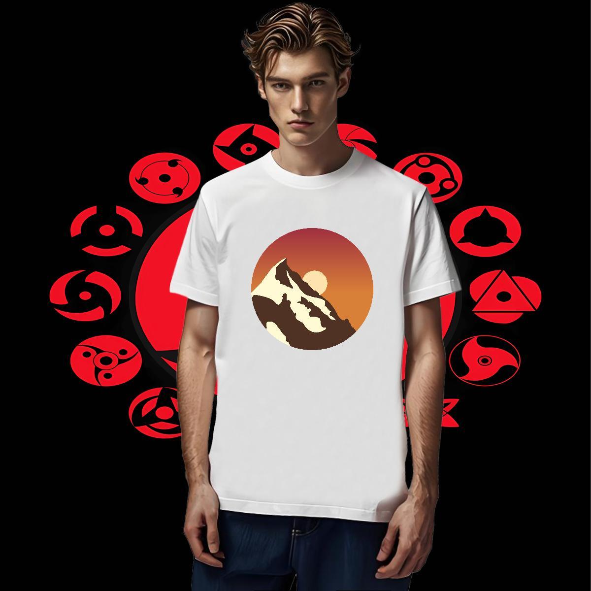 Loose Fit Men Clothes T-Shirt Casual Daily Wear 100% Cotton 230g Oversized 4XL Short Sleeve O-Neck sky Mens T Shirts New Arrival Top Tees