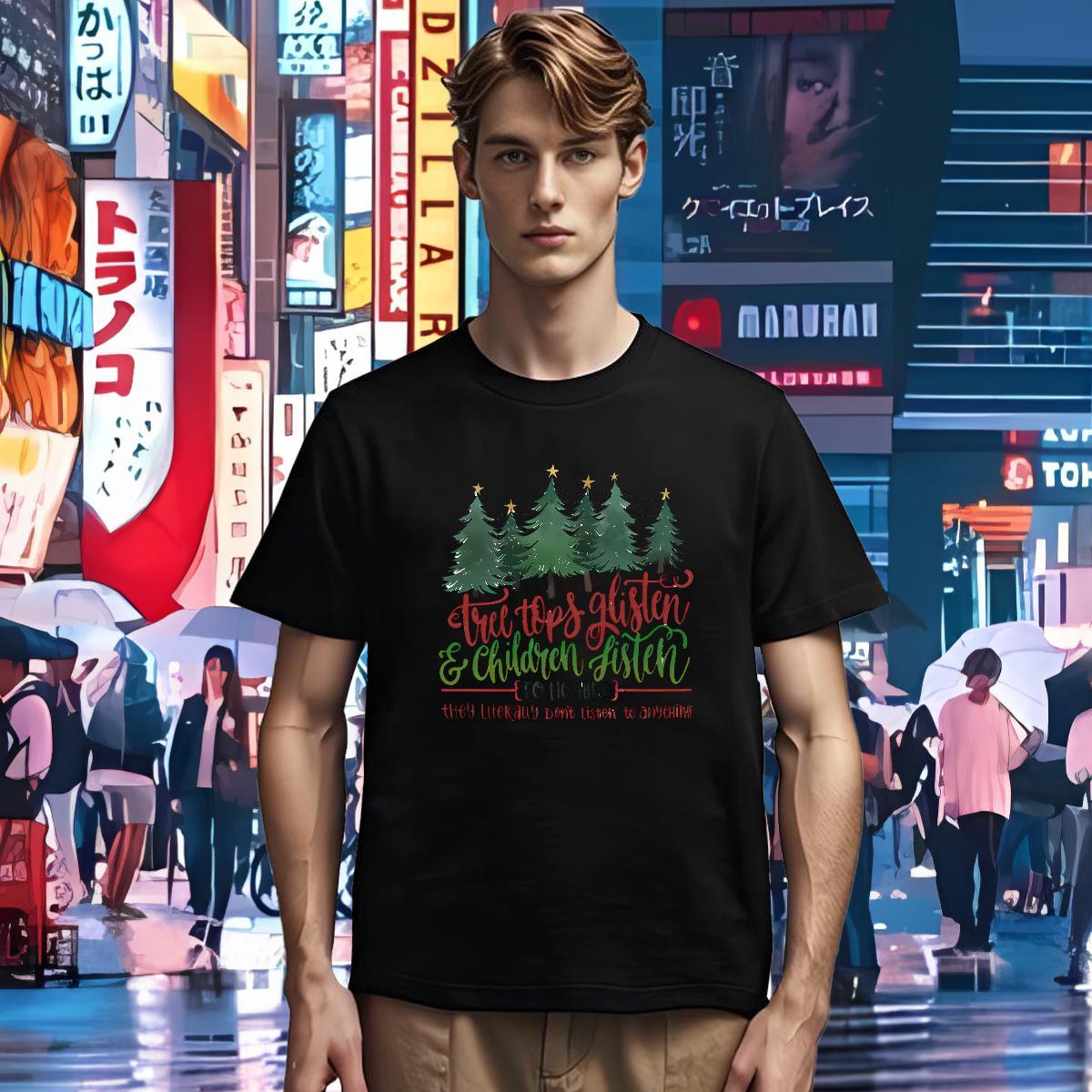 Classic Tshirt for Man Woman tree Street Casual 230g 100% Cotton Tee Shirt Breathable Crew Neck Brand Men T Shirts Graphic