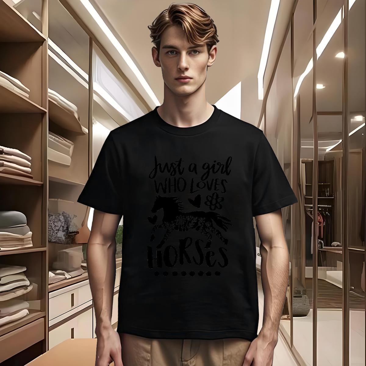 2024 Designer Couples T Shirts horse Casual Beach 230g 100% Cotton Clothes Round Neck Short Sleeve Wholesale T shirt Oversized 4XL