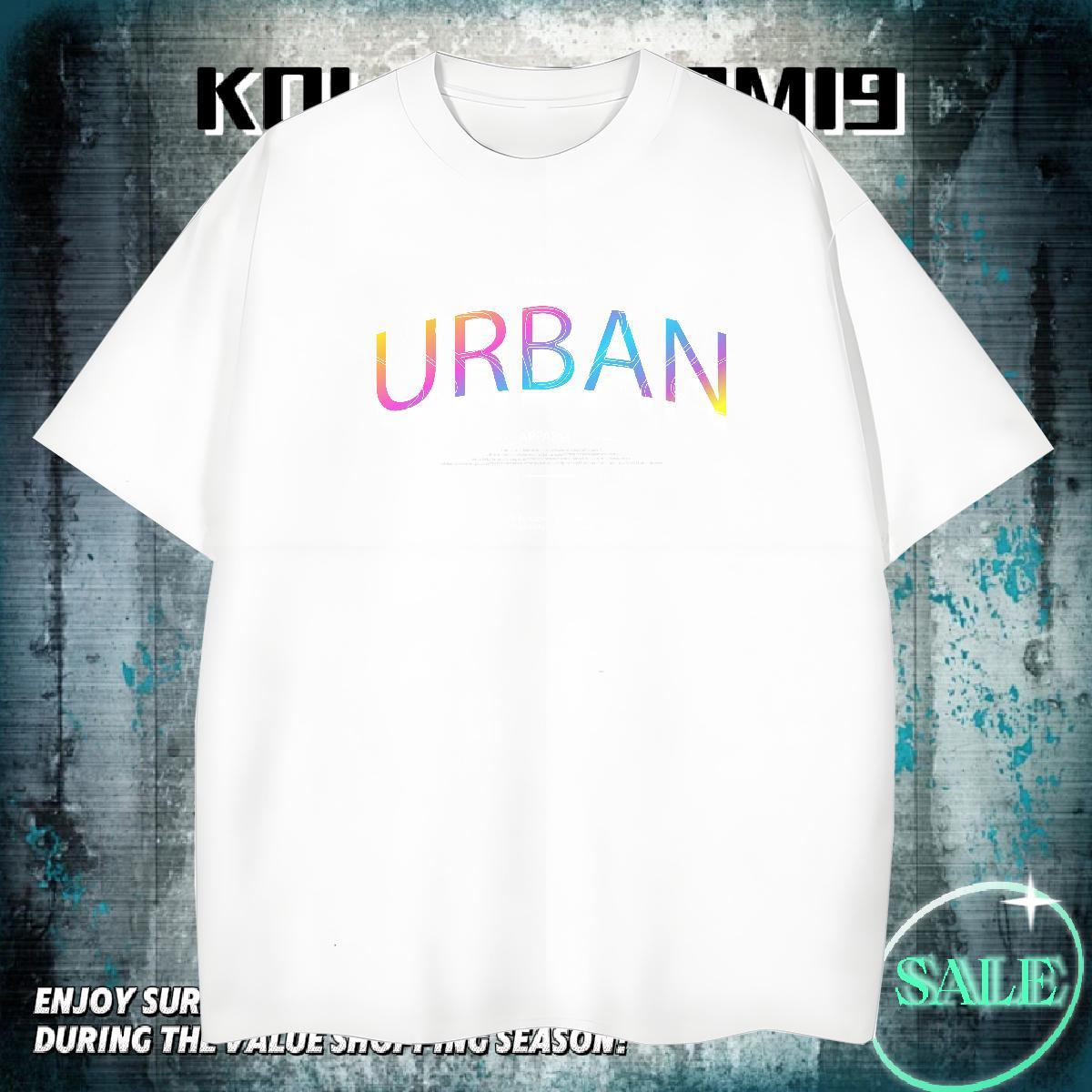 Wholesale Men Tshirts Sport 230g Cotton Oversized O Neck Short Sleeves URBAN T Shirt For Man DIY Tops