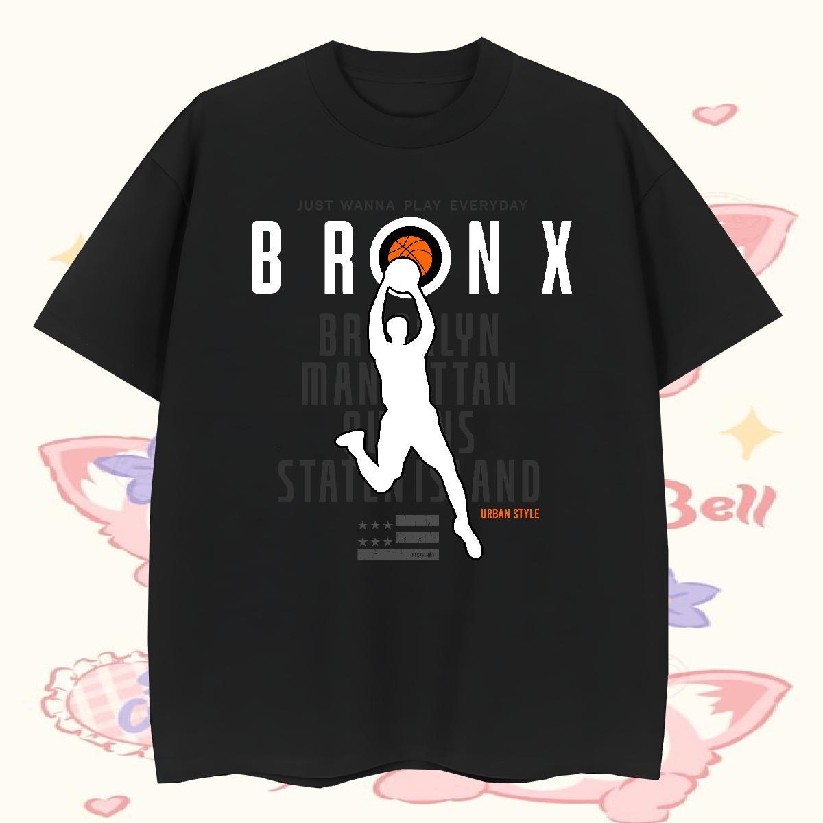 Classic basketball Couples T Shirts 100% Cotton 230g Men T Shirts Custom Cartoon Street Short Sleeve Soft High Quality Tees