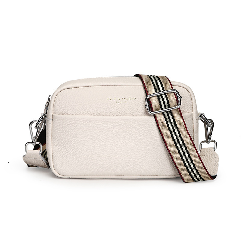 Genuine Leather Designer Bag for Women Small Parcel Pure colored Casual Crossbody Shoulder Bags