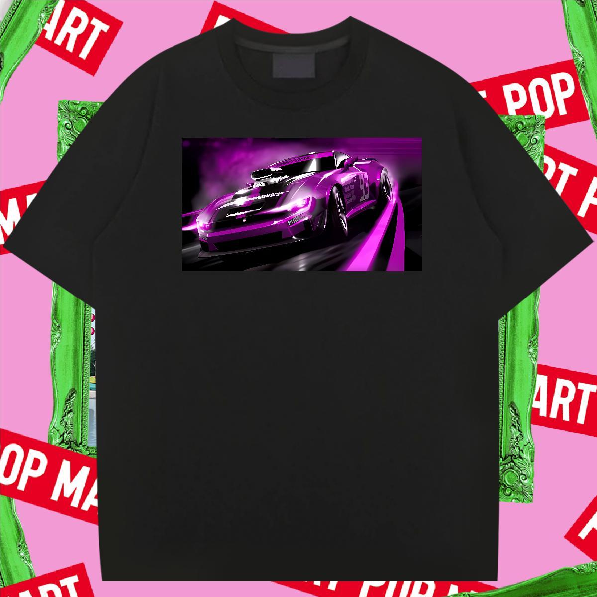 High Quality car 100% Cotton 230g Couples T Shirts Hip Hop Street Breathable Crew Neck Men T Shirts Custom Custom Big Size Tops
