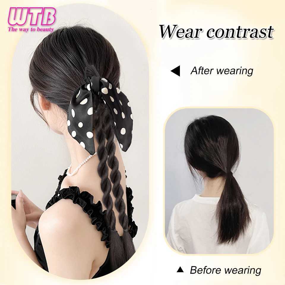 WTB Synthetic Braid Wig Female Claw Clamp High Braid Boxing Twisted Braid Summer Twisted Braid W240817
