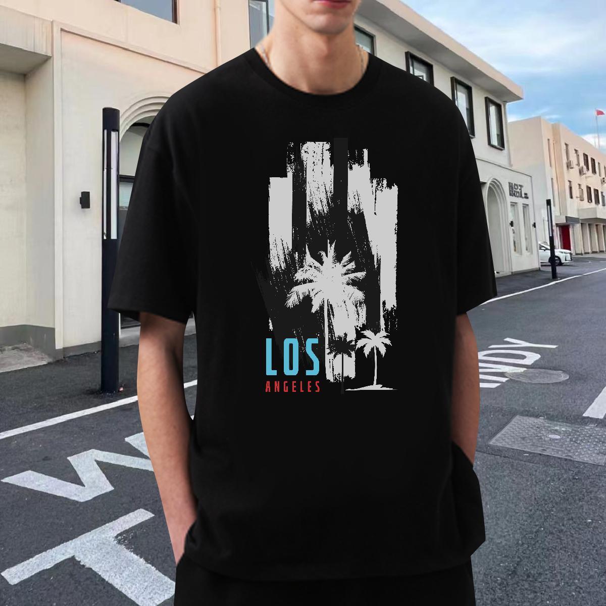 Cool Design Mens Tshirts Spring Summer 230g 100% Cotton Oversized 3XL 4XL Breathable Short Sleeve tree T-Shirts for Men Factory Direct Tops Tees