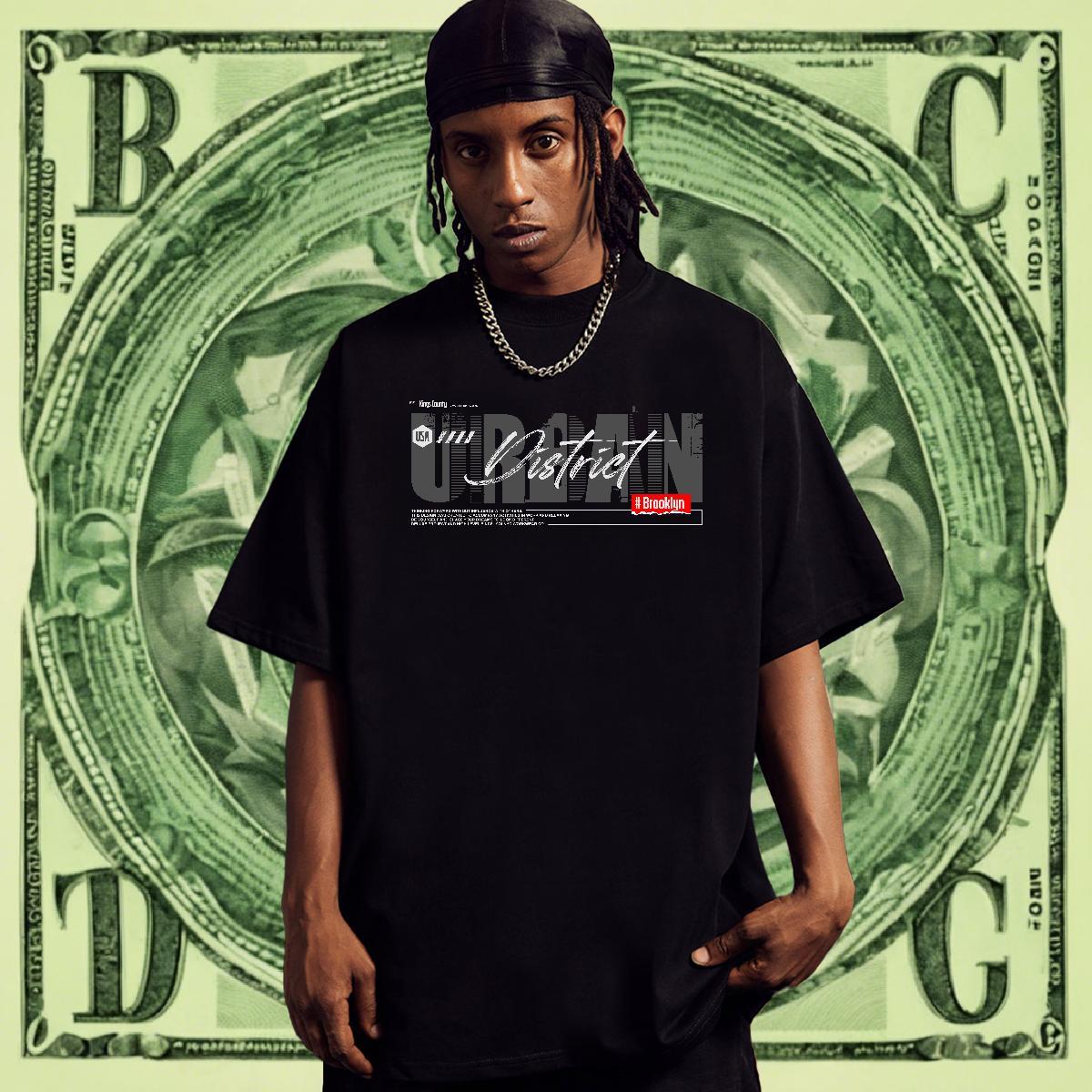 Classic Tshirts Summer Casual 230g Pure Cotton Oversized Crew Neck Breathable letter Man T Shirts 2024 DIY Tee Shirt