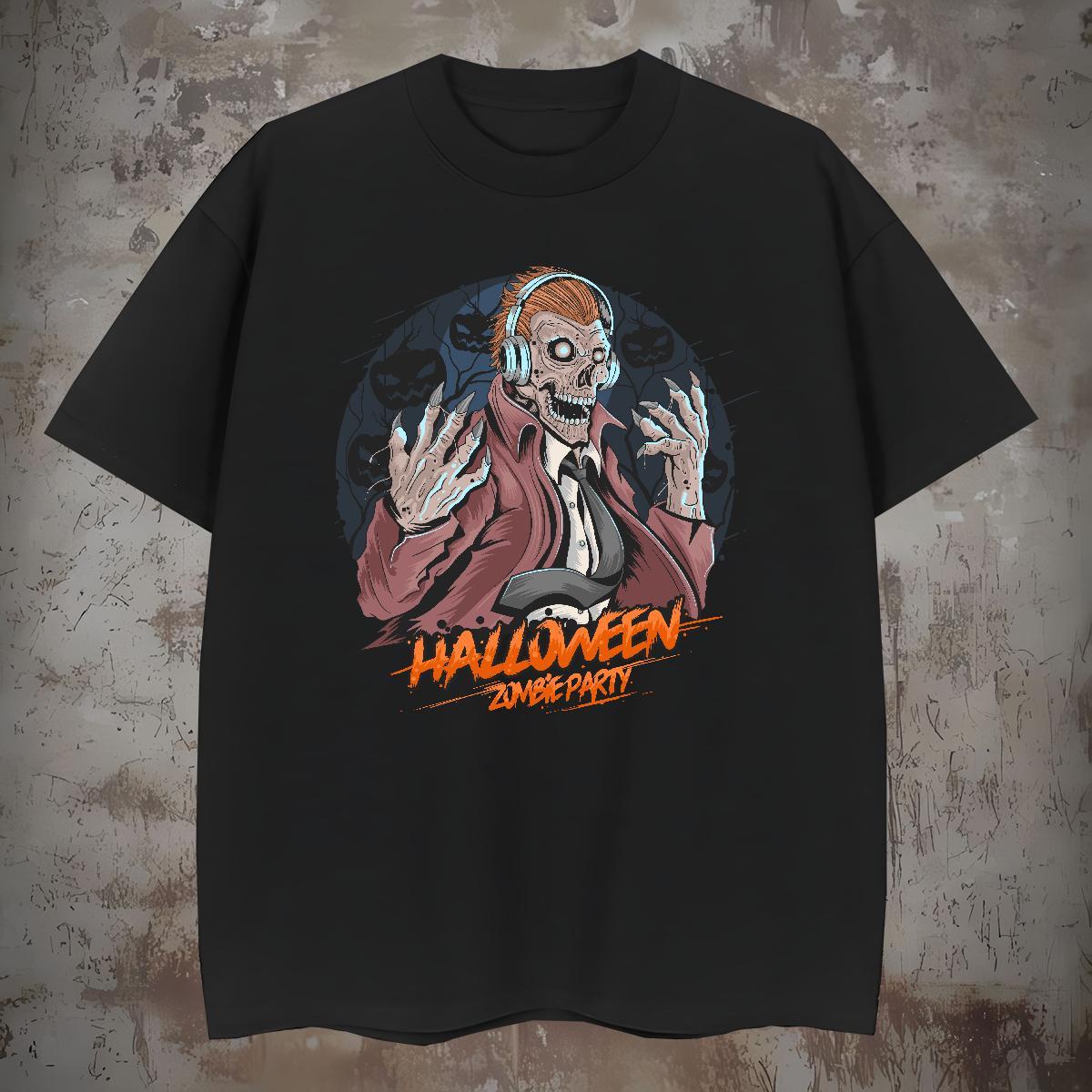 Designer T-Shirts skull Breathable Short Sleeve Anime Printing Street Cartoon Printing L-4XL 100% Cotton 230g Mens Tshirts Custom Top Tees