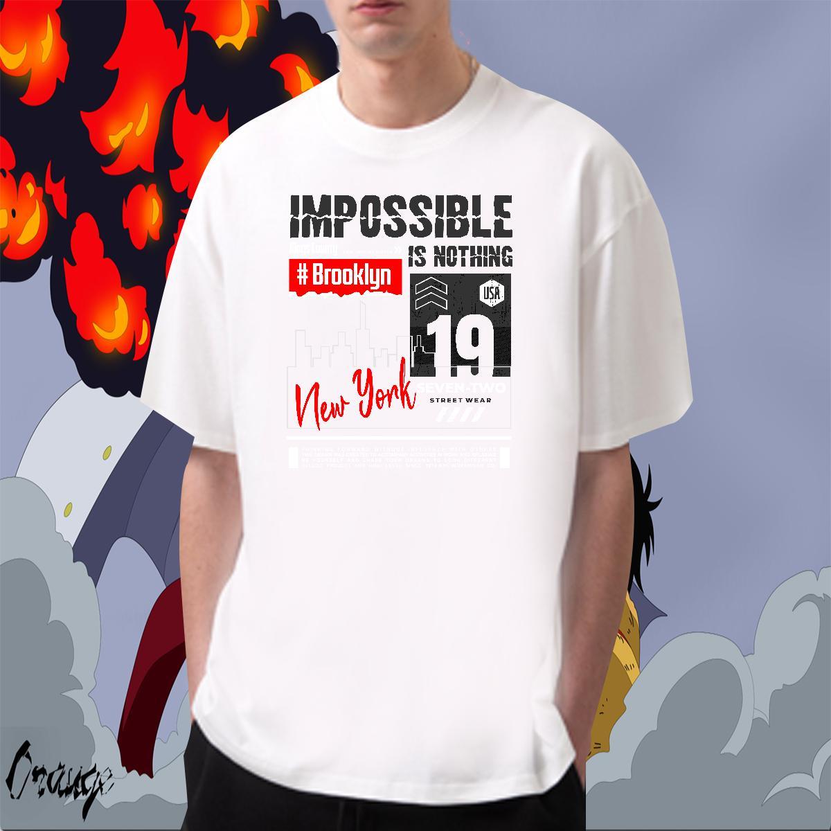 Wholesale Tshirt for Man Woman Hip Hop 230g 100% Cotton DIY Round Neck Short Sleeve NEW YORK Mens T Shirts Fashion Design Tshirts