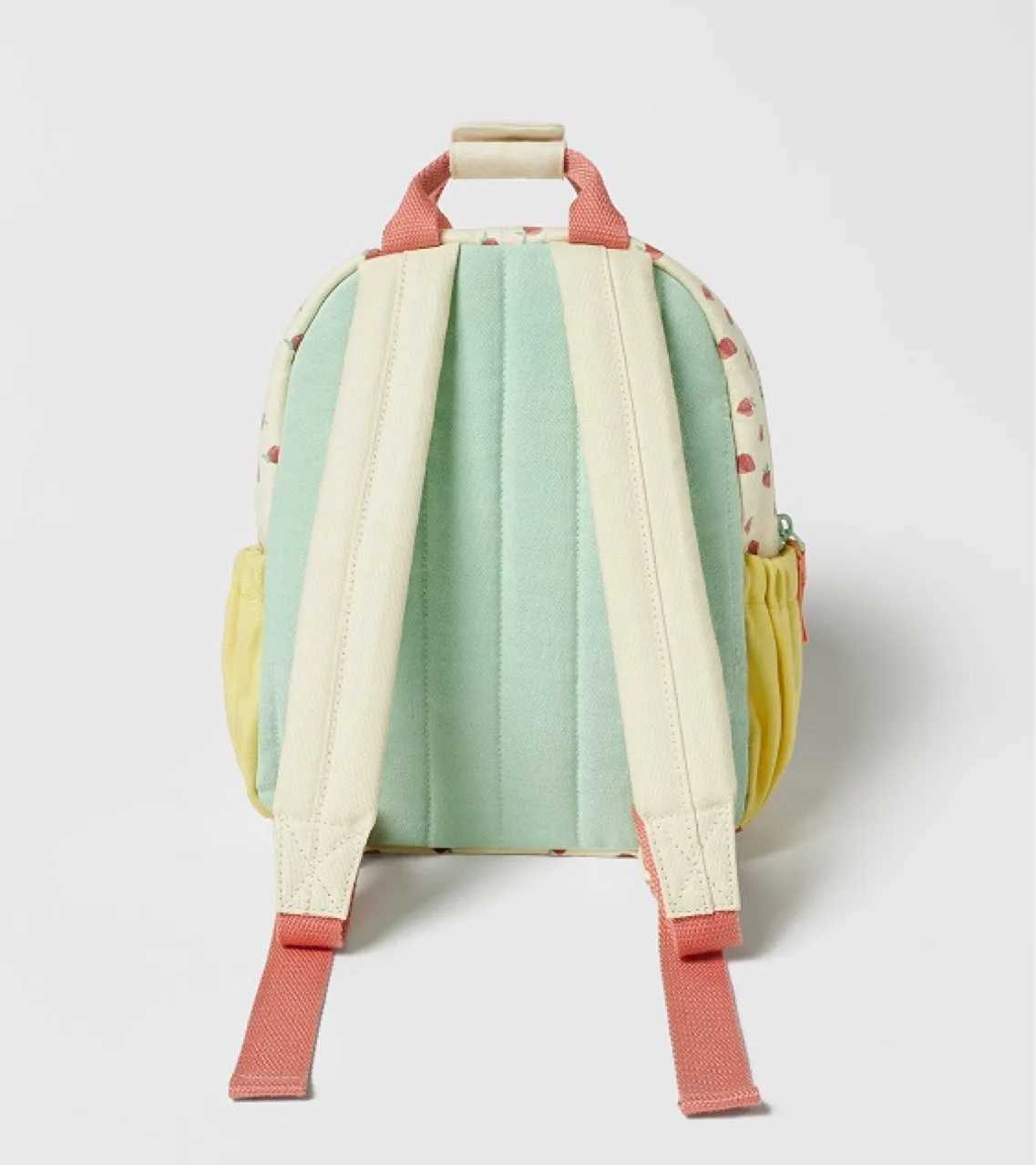 Z New Childrens Bag Baby Strawberry Print Womens Backpack Schoolbag Y240820