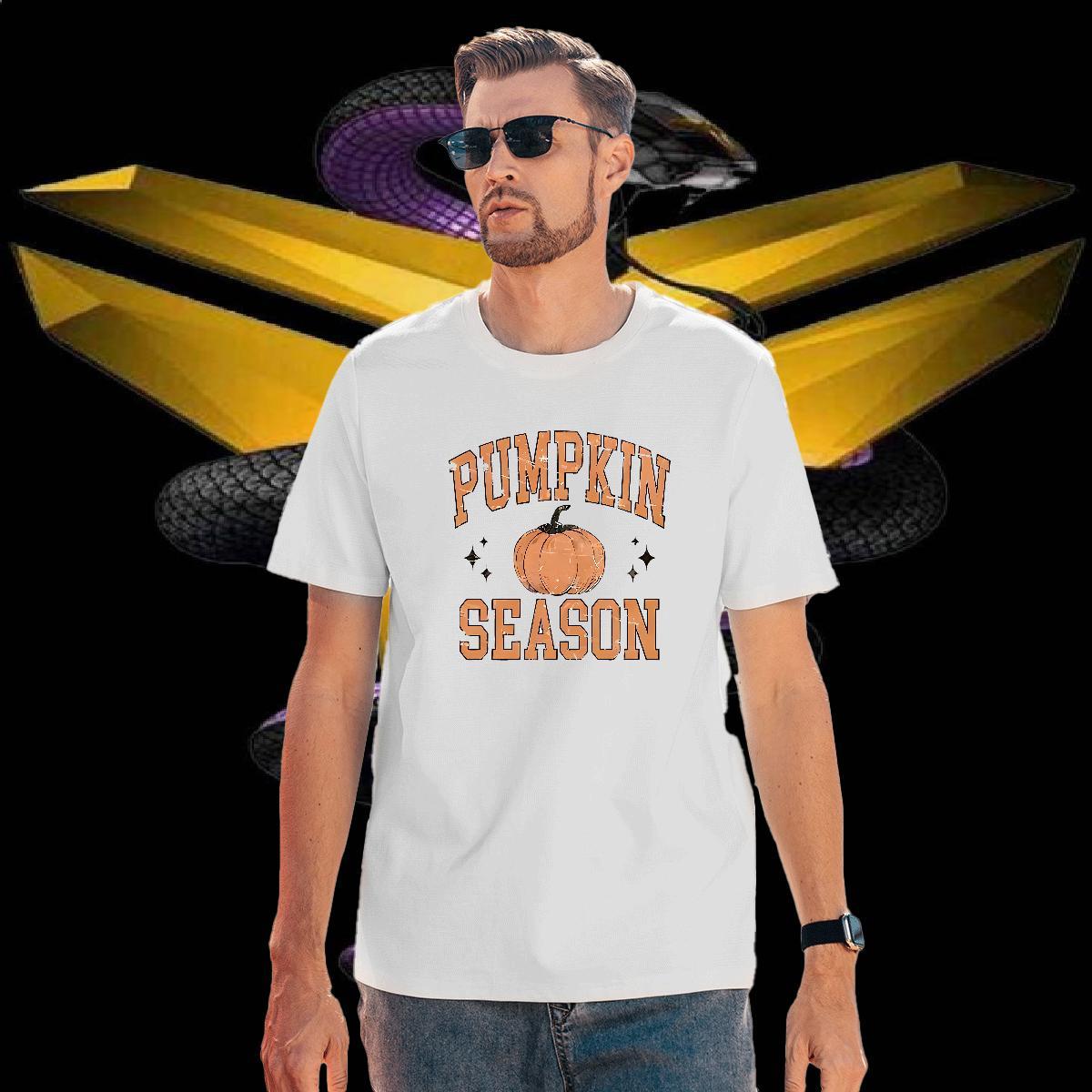 Designer pumpkin Mens Tshirts 230g Pure Cotton T-Shirts for Men Plus Size Cartoon Street Breathable Short Sleeve Soft Tops