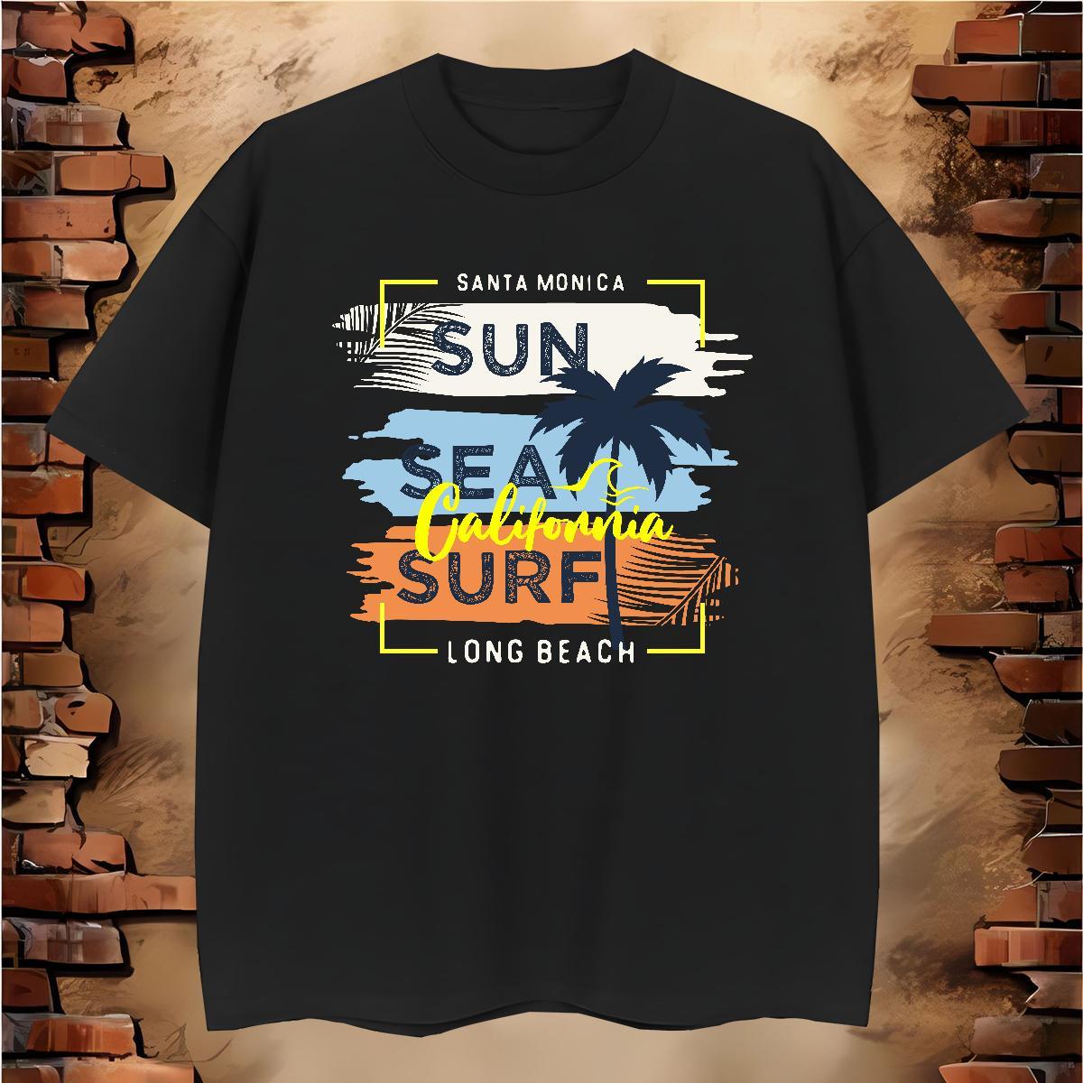 High Quality tree 100% Cotton 230g Mens Tshirts Casual O-Neck Short Sleeve T-Shirts Fashion Designer Cartoon Printing L-4XL Top Tees