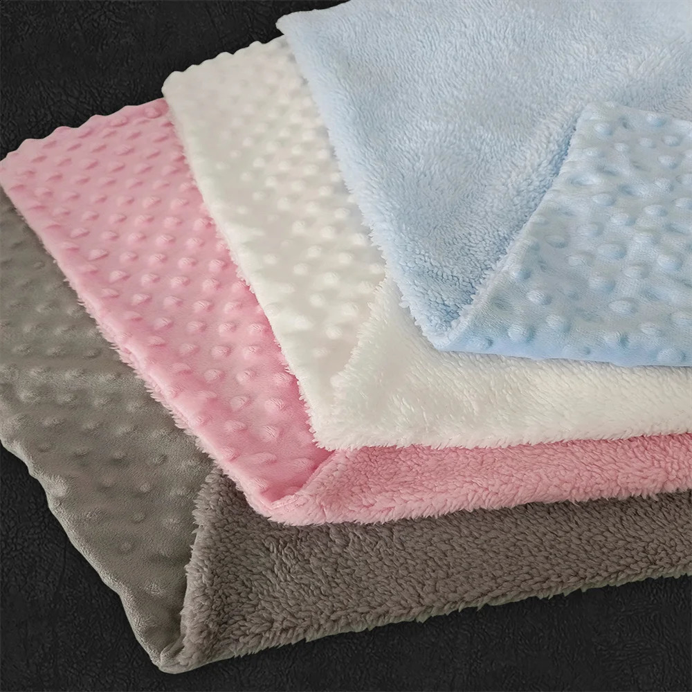 Name Personalized Baby Kids Sherpa Minky Fleece Blanket born Boy Girl Birthday Gift Swaddle Bed Toddler Stroller Crib Blanket 240813