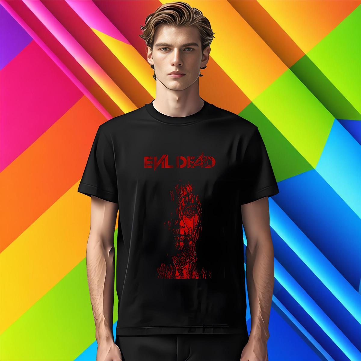 T-Shirts 230g Pure Cotton scary Summer Casual Breathable Oversized 4XL Men Tops Tees Classic Casual Free Shipping Wear