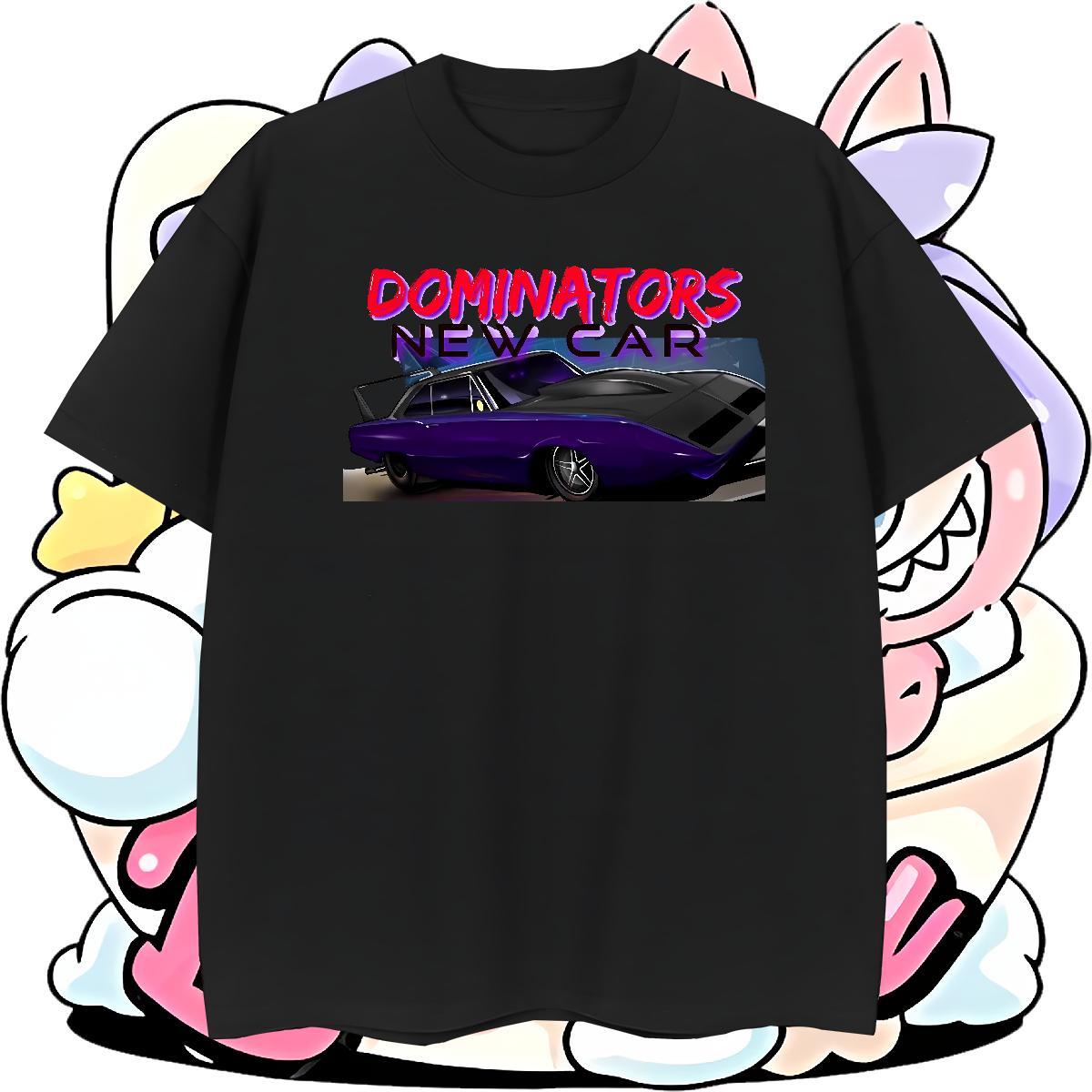 Cool car T-Shirts Daily Wear Tshirt for Man Woman 230g Pure Cotton Factory Direct Short Sleeve O-Neck Customized Print Tees